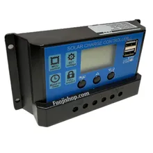 کنترل شارژر خورشیدی LCD دار مدل SP666 10A 12V/24V کنترل شارژر خورشیدی LCD دار مدل SP666 10A 12V/24V